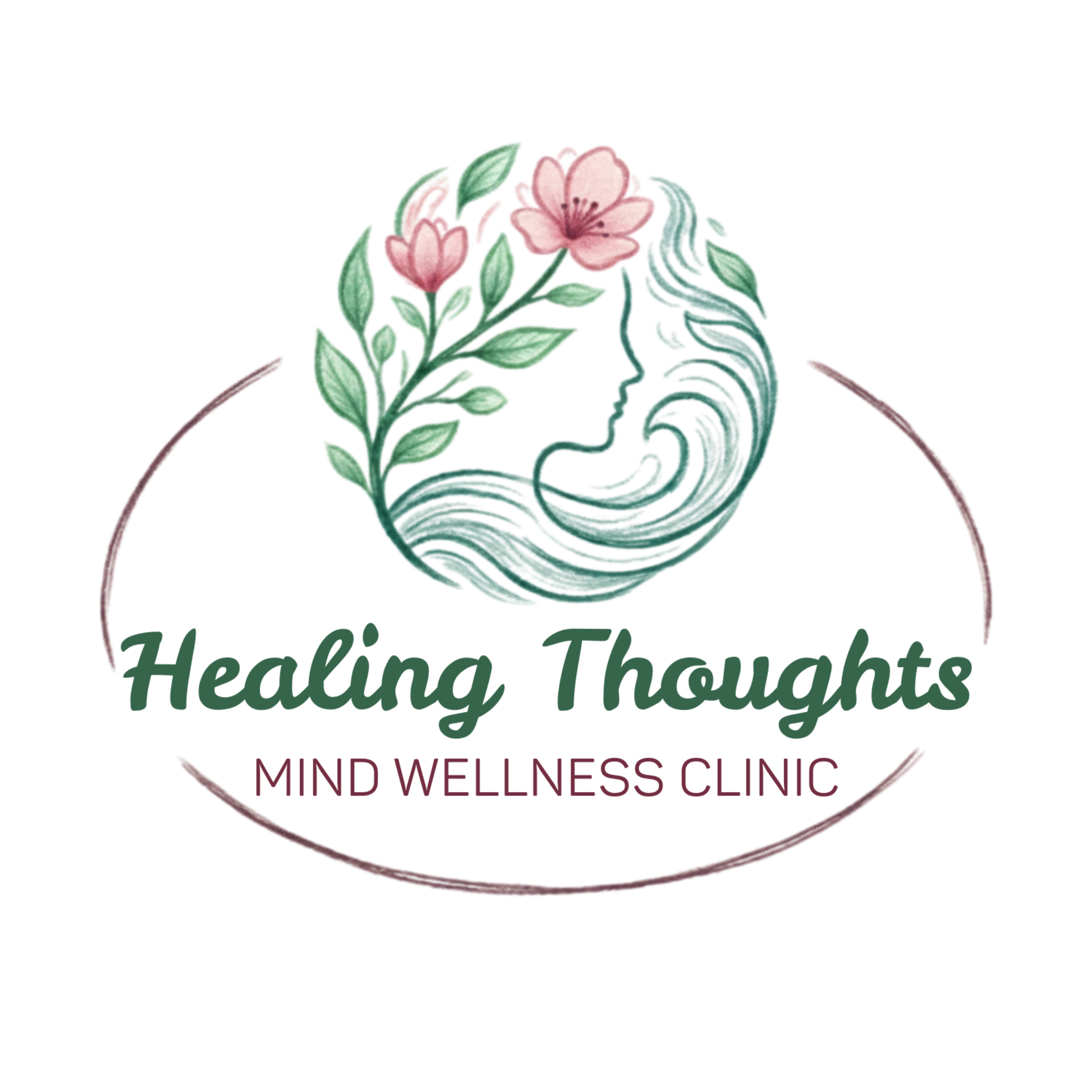 Healing Thoughts Mind Wellness Clinic Logo